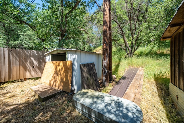 1390 Branstetter Ln, Redding, CA 96001 - view of shed with fence