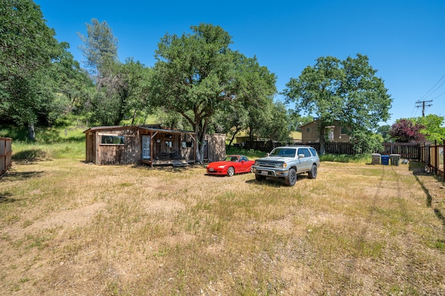 1390 Branstetter Ln, Redding, CA 96001 - view of yard with fence