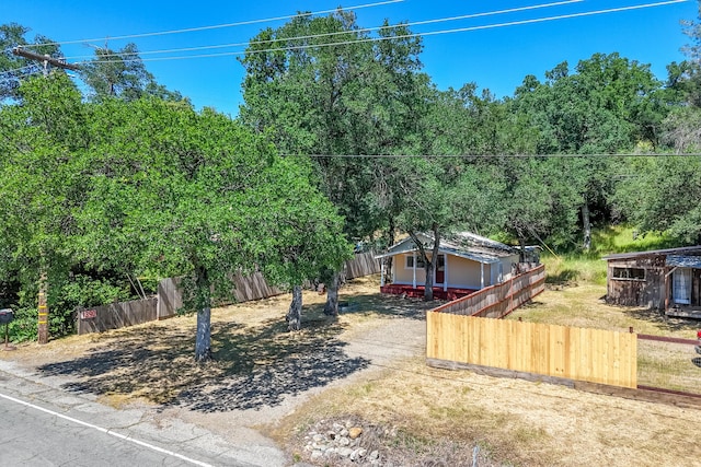 1390 Branstetter Ln, Redding, CA 96001 - view of yard with fence private yard
