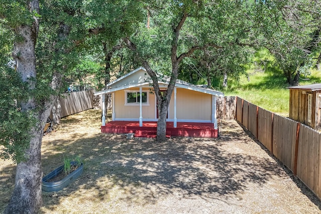 1390 Branstetter Ln, Redding, CA 96001 - view of front of property with a fenced backyard