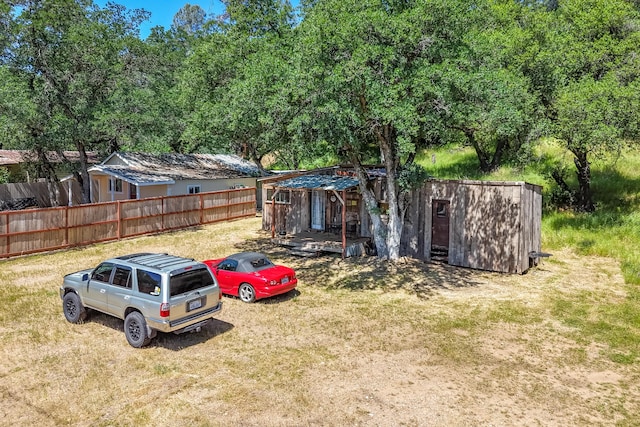 1390 Branstetter Ln, Redding, CA 96001 - view of yard with fence