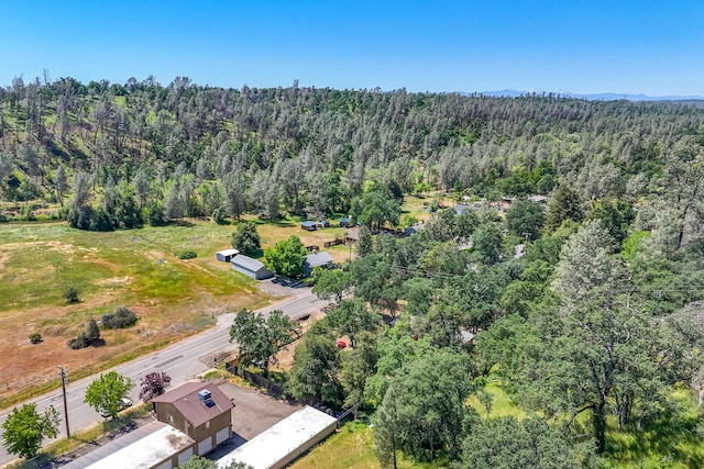 1390 Branstetter Ln, Redding, CA 96001 - drone / aerial view featuring a forest view