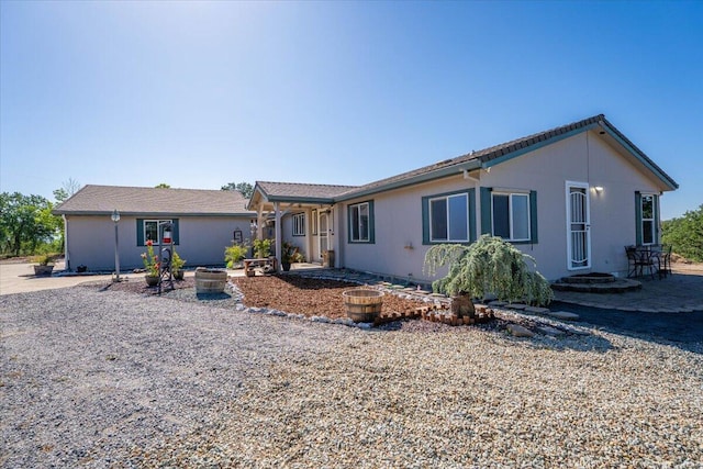 view of ranch-style home