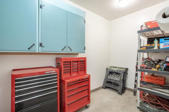 view of storage
