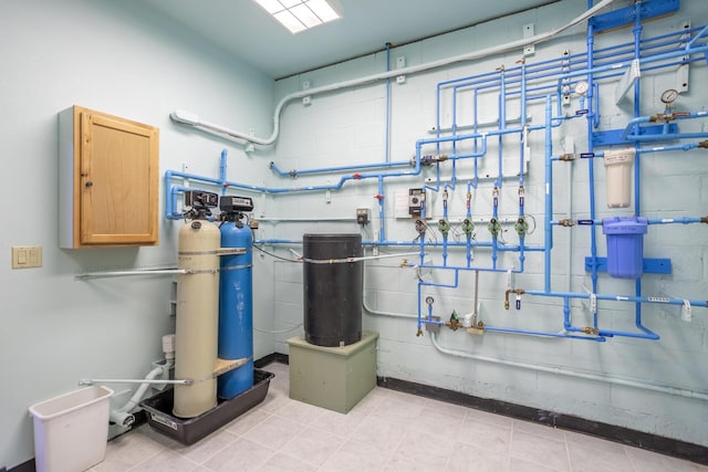 view of utility room