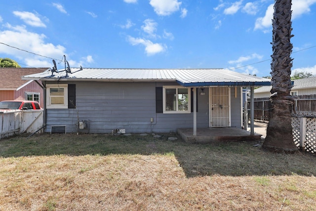 3169 Veda St, Redding, CA 96001 - back of property featuring metal roof