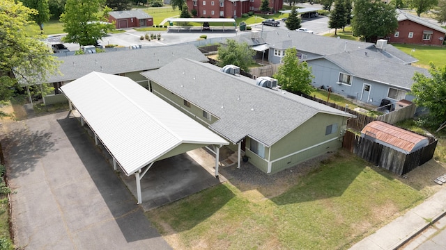 3150-3180 Franklin St, Anderson, CA 96007 - aerial view with a residential view