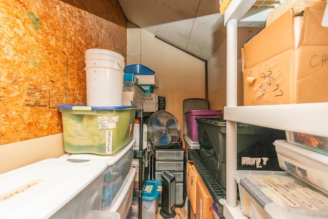 view of storage