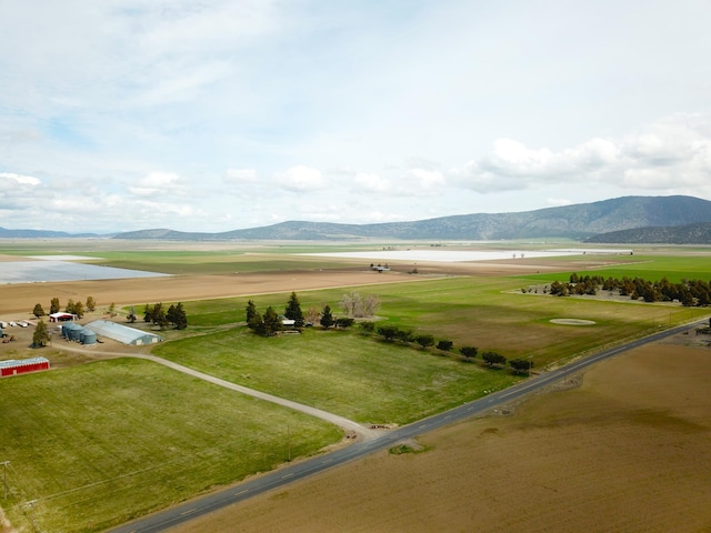 property view of mountains featuring a water view