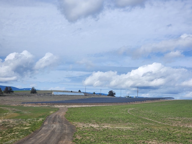 view of property's community with a rural view