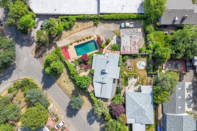 drone / aerial view