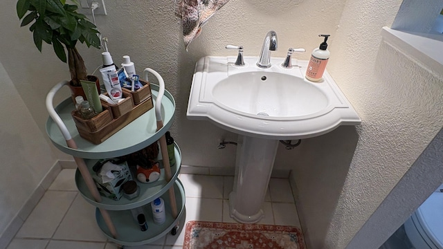 bathroom featuring tile patterned floors