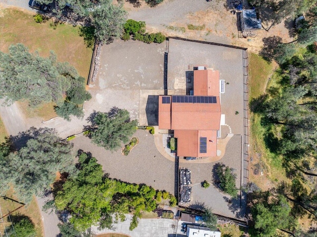drone / aerial view