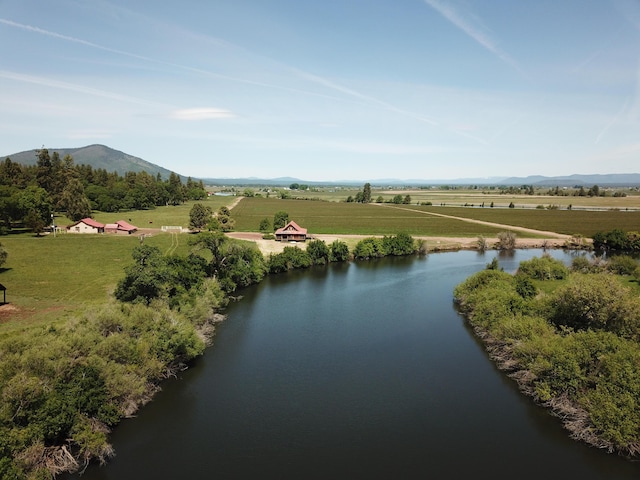 25653 Glenburn Rd, Fall River Mills, CA 96028 - view of rural area featuring a water and mountain view