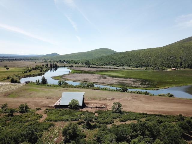 25653 Glenburn Rd, Fall River Mills, CA 96028 - view of mountain background with a nearby body of water