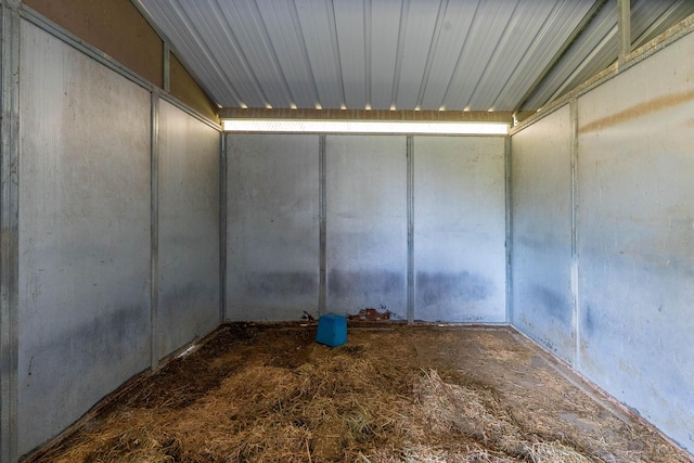 view of storage room