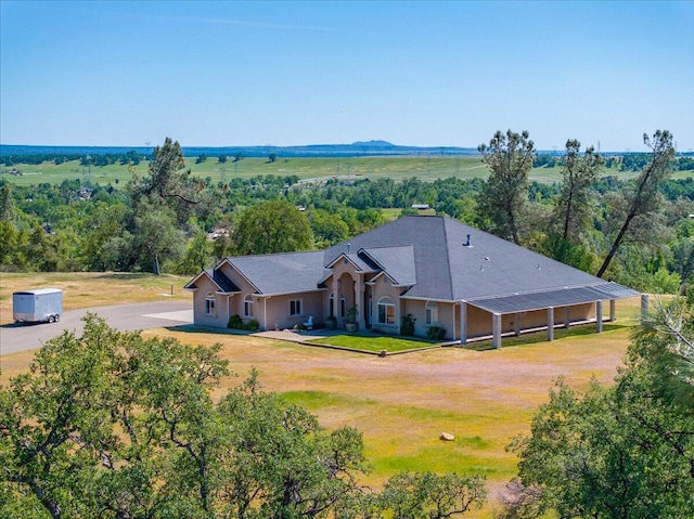 aerial view
