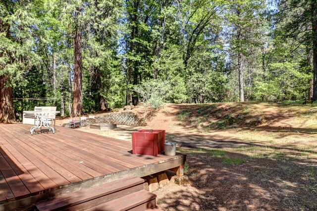 view of deck