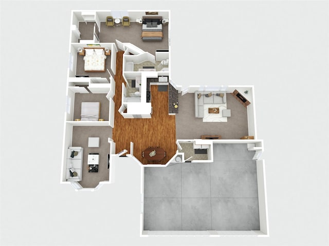 view of layout