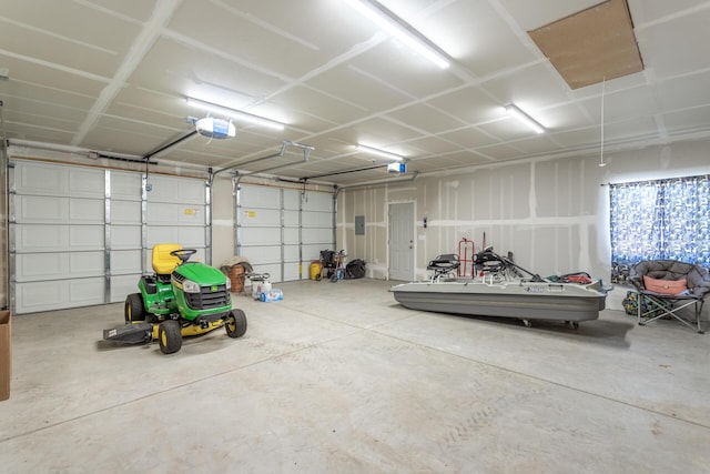 12637 Ivie Ln, Old Station, CA 96071 - garage featuring a garage door opener