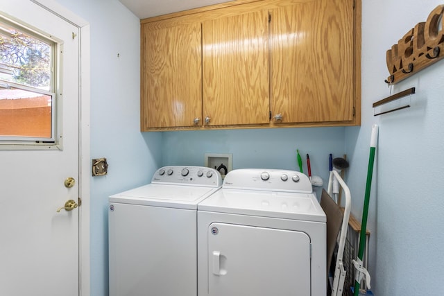 12637 Ivie Ln, Old Station, CA 96071 - laundry room featuring independent washer and dryer and cabinet space