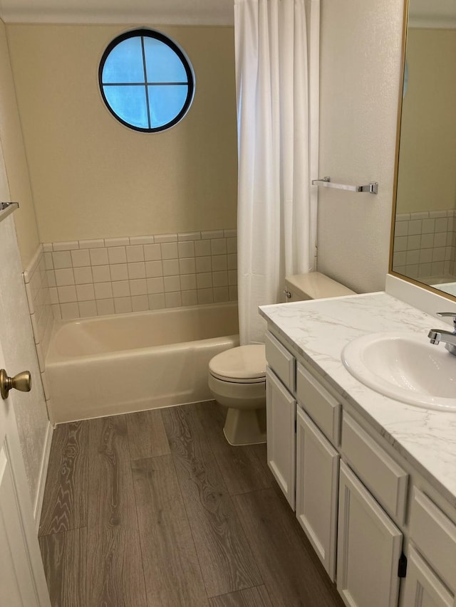 2529 Candlewood Dr, Redding, CA 96003 - bathroom with wood finished floors and vanity