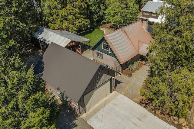 aerial view