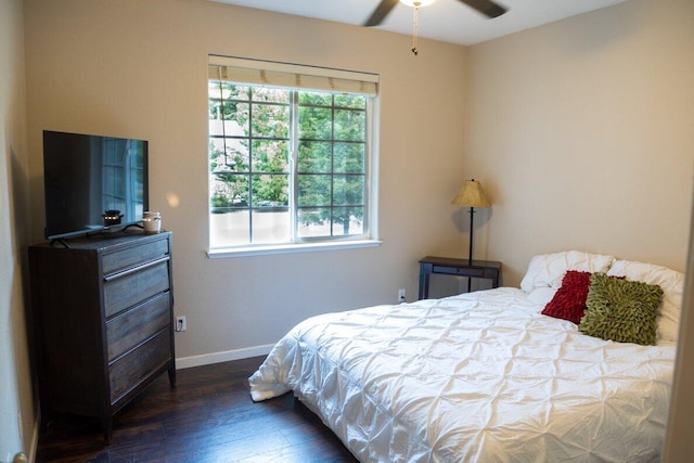 35363 Nehemiah Dr, Shingletown, CA 96088 - bedroom featuring dark wood finished floors and baseboards