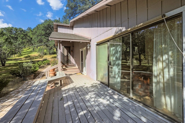 21030 Shangrila Dr, Red Bluff, CA 96080 - view of wooden deck