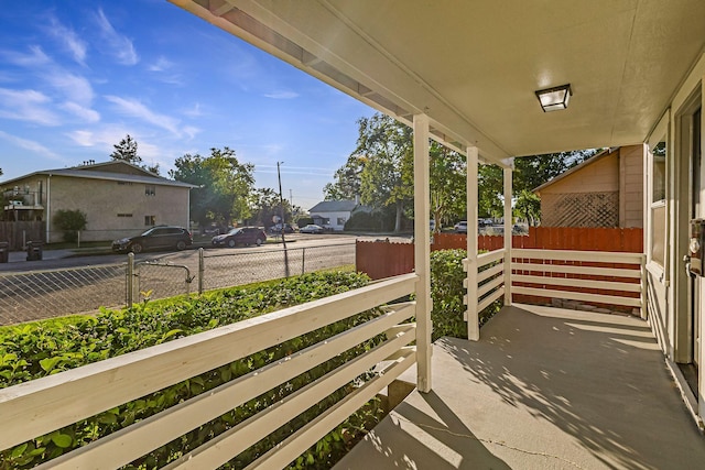 1048 Franklin St, Red Bluff, CA 96080 - view of patio featuring a porch