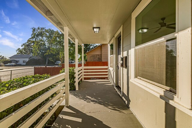 1048 Franklin St, Red Bluff, CA 96080 - view of patio with a porch