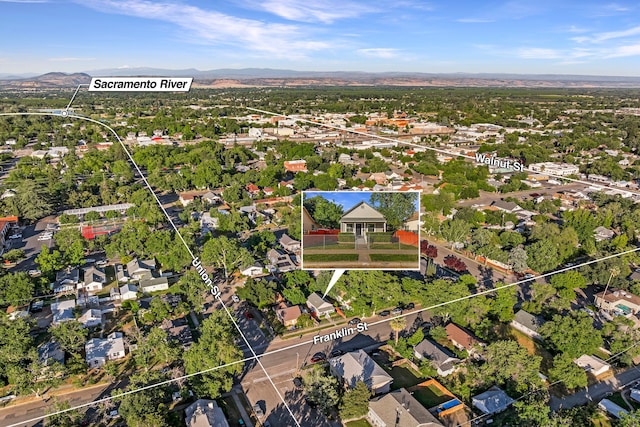 1048 Franklin St, Red Bluff, CA 96080 - bird's eye view