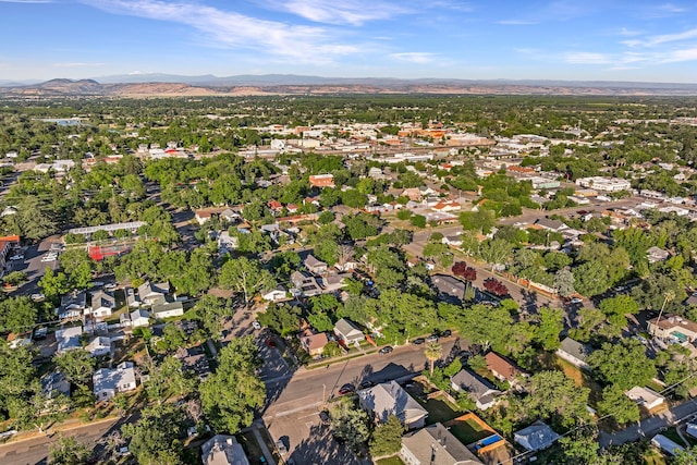 1048 Franklin St, Red Bluff, CA 96080 - birds eye view of property with a mountain view
