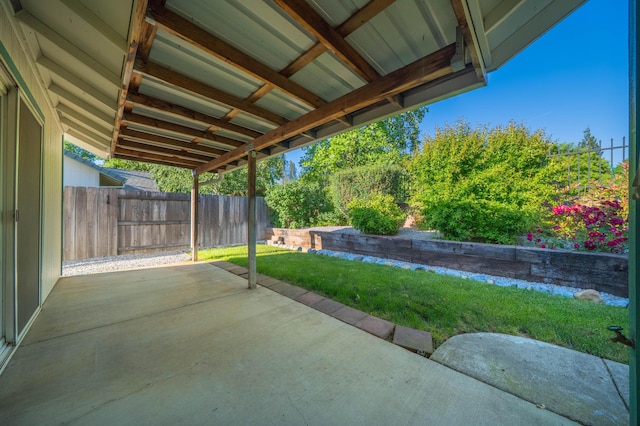 view of patio