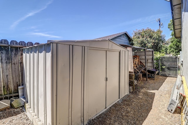 14851 Ravine Rd, Redding, CA 96003 - view of shed with fence