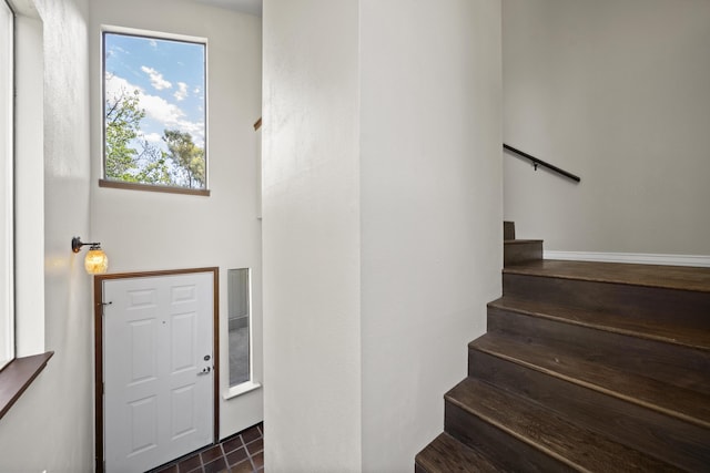 426 Ridgecrest Trl Unit 223, Redding, CA 96003 - stairway with baseboards