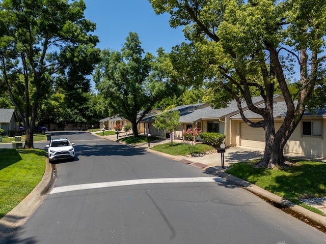1836 Del Mar Ave, Redding, CA 96003 - view of asphalt road with curbs