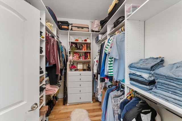 1235 Chandon Ct, Redding, CA 96003 - walk in closet with wood finished floors