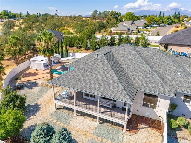1235 Chandon Ct, Redding, CA 96003 - view of subject property featuring a mountain backdrop