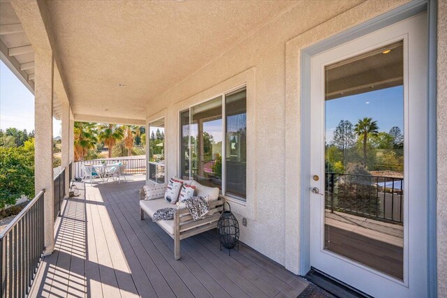 1235 Chandon Ct, Redding, CA 96003 - view of deck