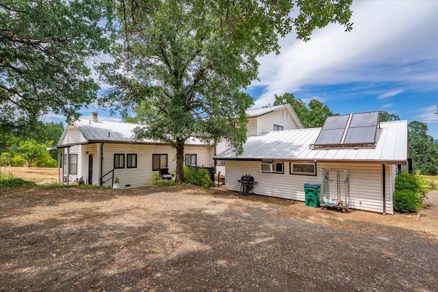 19697 Old Indian Trl, Redding, CA 96003 - back of property with metal roof
