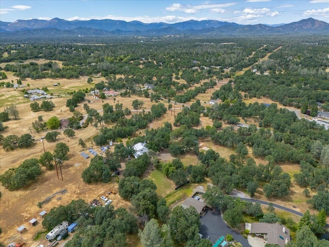 19697 Old Indian Trl, Redding, CA 96003 - drone / aerial view of a mountain backdrop