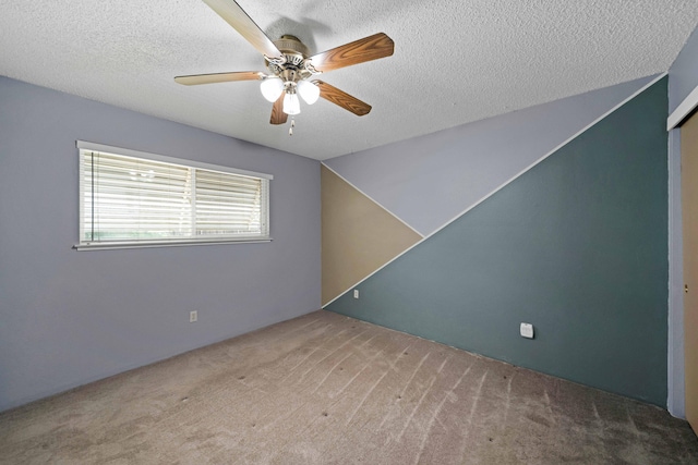 1945 Luning St, Red Bluff, CA 96080 - carpeted empty room featuring ceiling fan and a textured ceiling