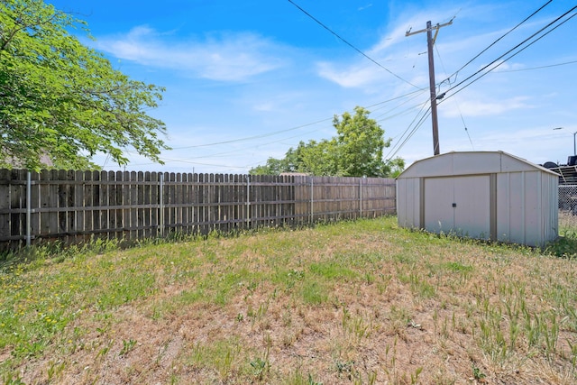 1945 Luning St, Red Bluff, CA 96080 - fenced backyard featuring a storage shed and an outdoor structure