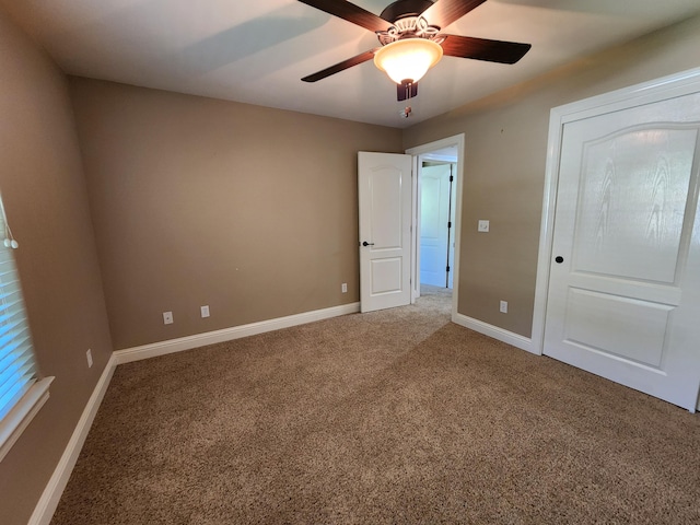 3621 Sacramento Dr, Redding, CA 96001 - unfurnished bedroom with carpet and a ceiling fan