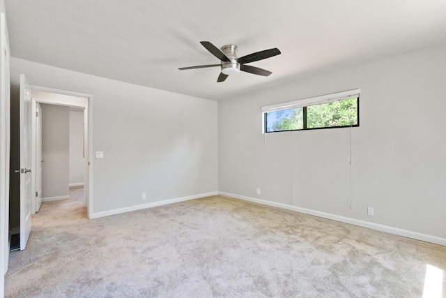 5165 Rancho Vista Way, Redding, CA 96002 - empty room featuring a ceiling fan, baseboards, and carpet floors