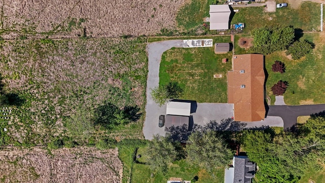 aerial view of property's location