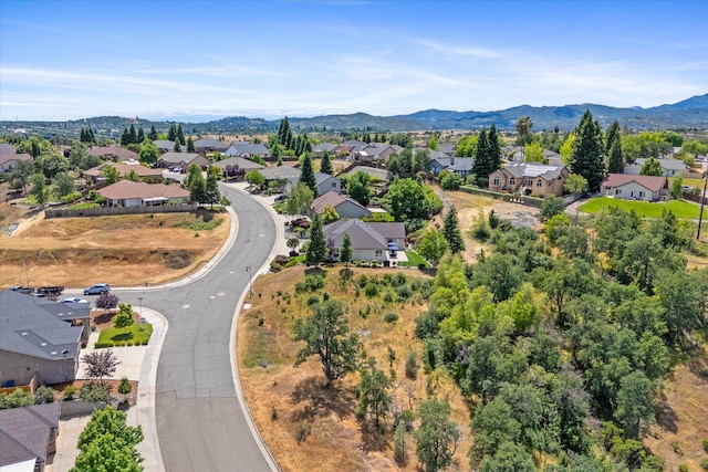 792 Bellagio, Redding, CA 96003 - aerial view of residential area featuring mountains