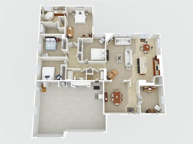 792 Bellagio, Redding, CA 96003 - home floor plan