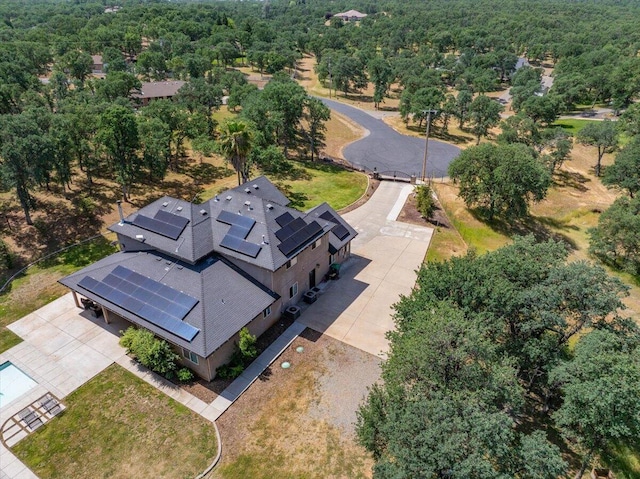 20030 Clay Ct, Cottonwood, CA 96022 - view from above of property with a forest